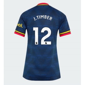 Arsenal Jurrien Timber #12 Bortatröja Dam 2026-27 Kortärmad